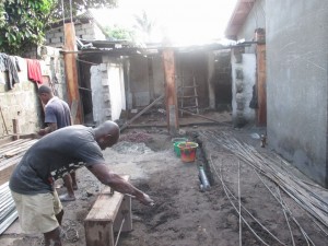 Début du chantier